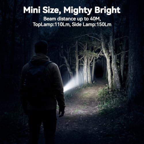 AXFEE Keychain Torch, 1PC LED Small Torch Keyring Light, 3 Modes — view 5