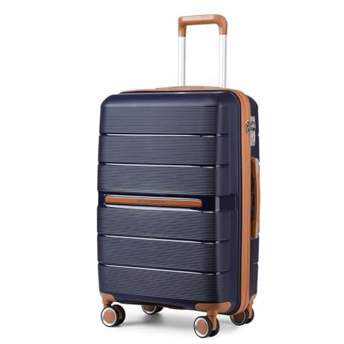 British Traveller Large Suitcase 28 Inch, Lightweight Hard Shell Luggage
