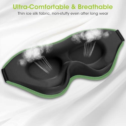 100% Blackout Sleep Mask for Women Men-Laitver Eye Mask for Side Sleeper — view 6