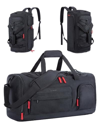 bagsmart Large Gym Bag for Women & Men, 63L Sports Duffel Bag for Travel