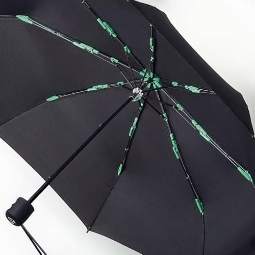 Fulton Performance Hurricane Umbrella Black, Strong Wind Resistant Frame UPF30+ — view 3