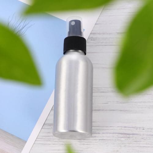 STOBAZA 2pcs Portable Aluminium Alloy Spray Bottles 120ml Leakproof Cover Multi-use Water Sprayer for Travel and Sunscreen Application — view 4