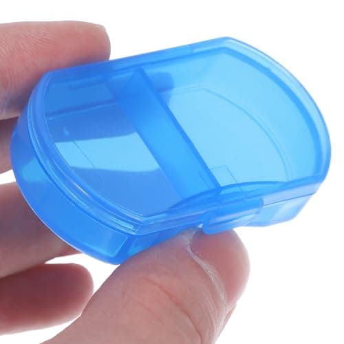 6 Pack Pp Medicine Box 2 Compartment Portable Organiser — view 4