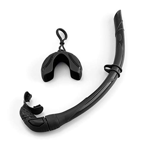Lixada Silicone Foldable Snorkel with Compact Storage Case Women Men Roll Up Snorkel Wet Breathing Tube For Snorkeling — view 2