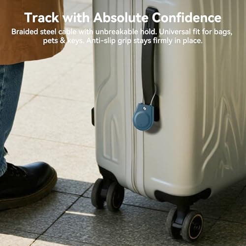 for AirTag Holder (1st & 2nd Generation) Airtag Lock Case with Wire Cable — view 5