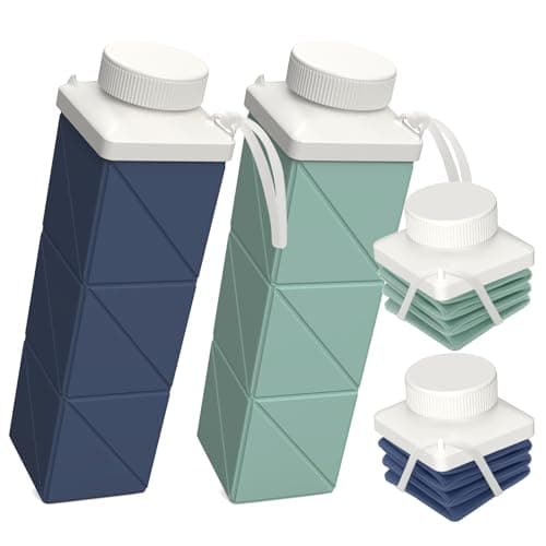 BEAUTAIL Collapsible Water Bottle 720 ml, Portable Travel Water Bottle