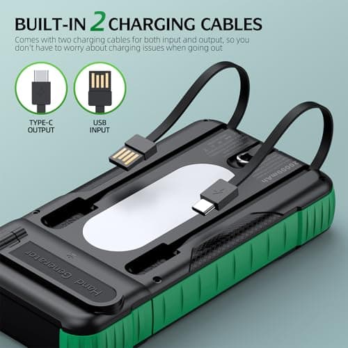 Solar Battery Bank 20000mAh Survival Battery Pack — view 6