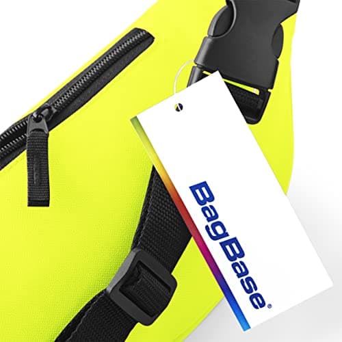BagBase BG42 Belt Bag - Fluorescent Yellow — view 4