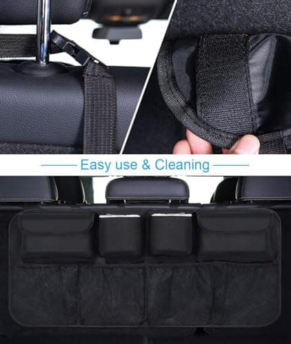 URAQT Car Boot Organizer,Car Storage Organiser, Back Seat Storage Bags 3 Adjustable Straps Foldable Cars Trunk Grocery Organizer Bags, Cars Interior Accessories for SUV, Truck, Van, Lorry — view 5