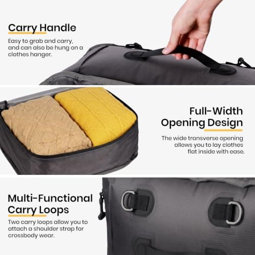 Tavoxda 41L Vacuum Bags for Travel with Wireless Electric Pump-1 Pack+Pump — view 6