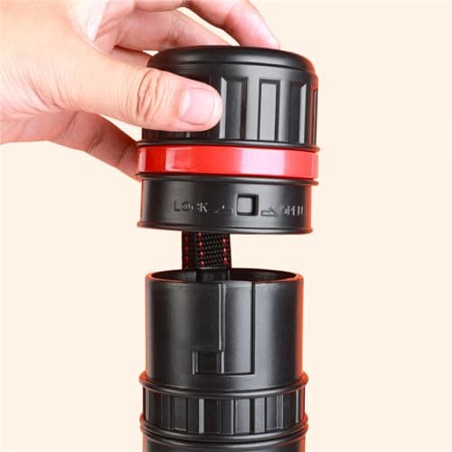 Telescopic Art Painting Travel Tube Expandable Poster and Document Storage Holder Case Tube Waterproof Telescopic Tube with Carrying Strap — view 4