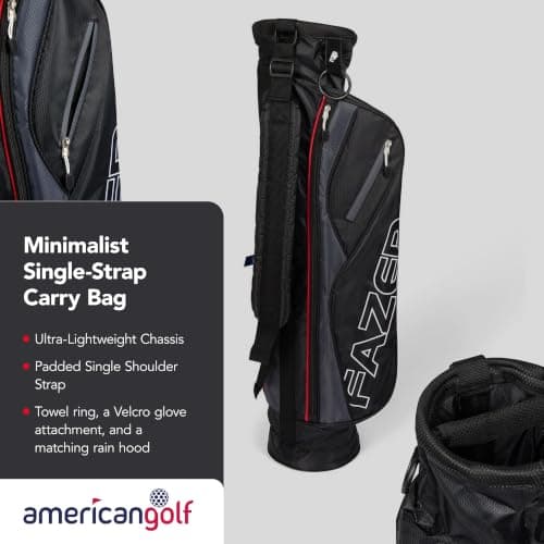 Fazer CTRX Starter Golf Club Set - Complete Kit with Driver, 7 Iron, Pitching Wedge & Putter - Stand Bag & Headcovers - Ideal Golf Clubs Set for Beginners — view 5