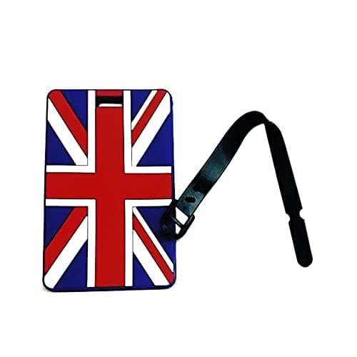 SystemsEleven Luggage Tag Strap Address Label Name Suitcase Luggage Tags Travel ID Bag Tag Silicone Luggage Tag with Name Perfect to Spot Luggage Travel Accessories Tags Set — view 2