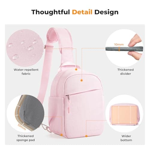 K&F CONCEPT Lightweight Camera Bag for Photographers Camera Sling Bag — view 4