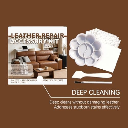Wcybym Leather Repair Kit for Furniture Purse Care Supplies — view 4