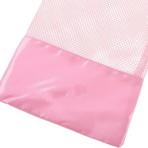 Abaodam Ballet Shoe Bag for Pointe and Dance, Pink Mesh Pouch — view 4
