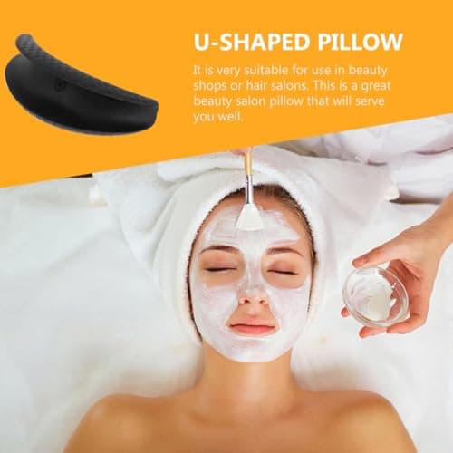 2pcs U-shaped Neck Rest Cushion Pvc for Salon Wash Basin — view 6