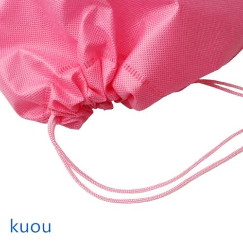 5 Pcs Drawstring Shoe Bags, Portable 40 x 30 cm Travel Storage Pouches — view 3