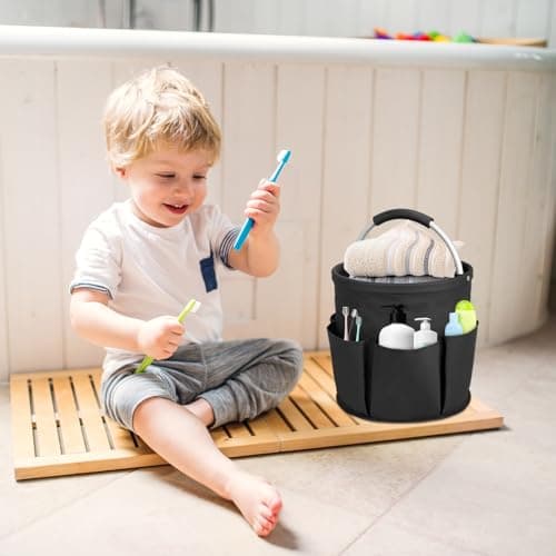 Partideal Tool Bag with Handle, 17 liters Bucket Tool Organizer Bag — view 5