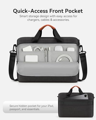 bagasin 17 17.3 18 Inch Laptop Bag with Corner and Edge Protection — view 5