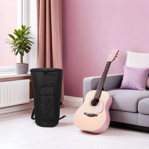 VALICLUD Tambourine Travel Bag Cotton-linen Drum Carrier with Shockproof Design and Enhanced Safety for Outdoor Use — view 6