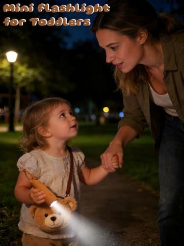 CoolGift Mart Kids Silicone Torch, Dimmable Flashlight for Toddlers Kids Boys Girls, Rechargeable Hanging Night Light for Camping, Night Walks and Home Use, Fun Animal Themed Portable Flashlight — view 5