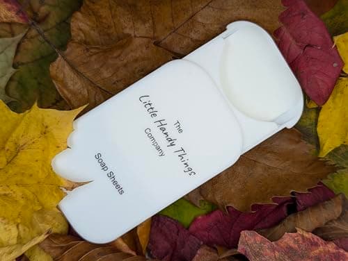 Little Handy Things Co. Disposable soap sheets, compact & simple use, foaming hand wash for all outdoor pursuits including camping, fishing as well as business trips or just simple family days out. — view 3