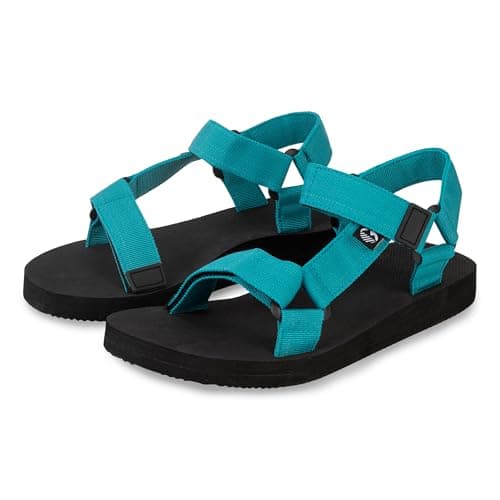 Lakeland Active Women's Mockerkin Adjustable Outdoor Walking Lifestyle Sandals - Teal - 4 — view 5