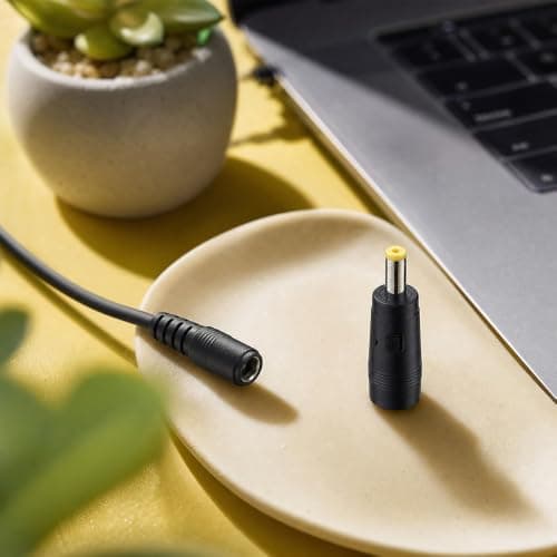 8 Pack Universal DC Barrel Jack Adapter and Laptop Charger Tip Set — view 6