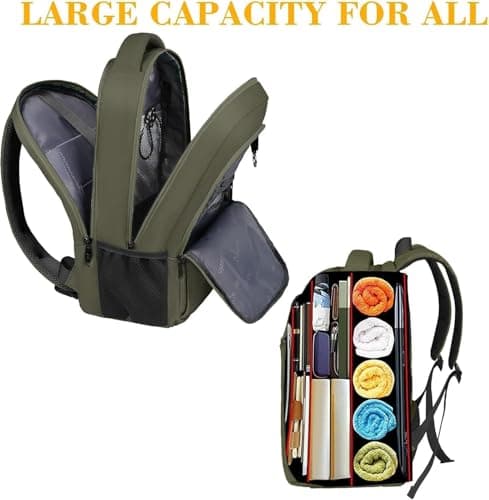 MATEIN Laptop Backpack, 15.6 Inch Laptop Rucksack for Men Work — view 5