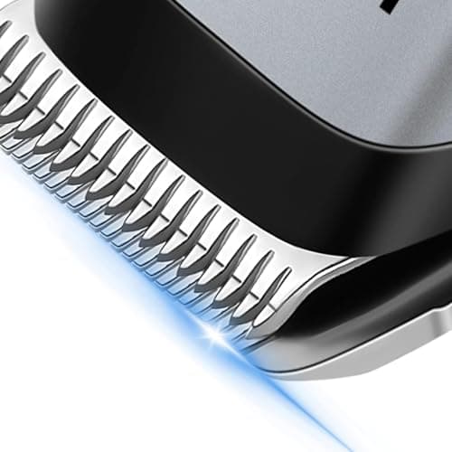 KEMEI Men's Hair Clippers Trimmer Groomer Cordless Self-Haircut Kit Styling Shears with Stainless Steel — view 3