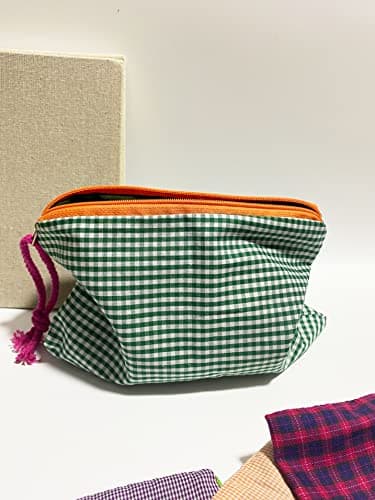 FIYUK 3PCS Makeup Bag Portable Pouch Purse Bag Travel Cosmetic Storage Organizer Lightweight for Women — view 2
