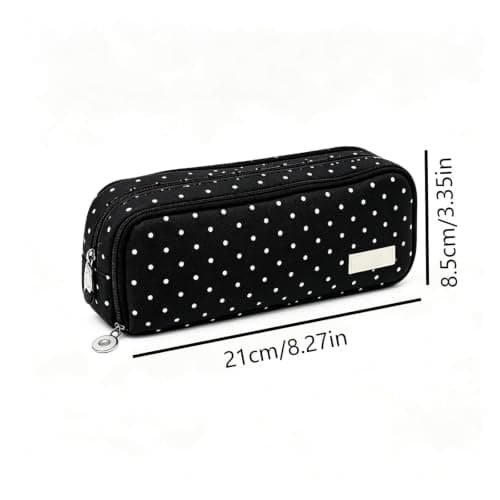 Polka Dot Pencil Case, Cute Pencil Case, Storage Bag for School Office — view 2