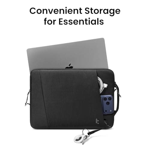 tomtoc Slim & 360 Protective Laptop Sleeve for 13-inch MacBook Air M5 A3449 — view 5