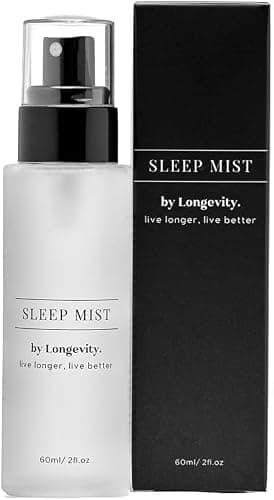 Longevity Sleep Kit Bundle – 100% Mulberry Silk Eye Mask with Silver Ion Infusion & Deep Sleep Mist (60ml) – Blackout Sleep Mask + Natural Pillow Spray with Essential Oils for Restful Sleep — view 3
