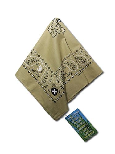 Insect Shield Bug and Insect Repellant Bandana, Olive, One Size — view 2