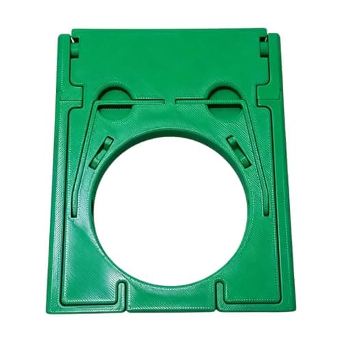 Seat Side Cup Holder Phone Rest Foldable Travel, Green — view 4