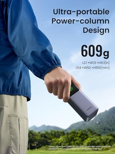 UGREEN Nexode 200W 25000mAh Power Bank Smart Display Portable Charger — view 4