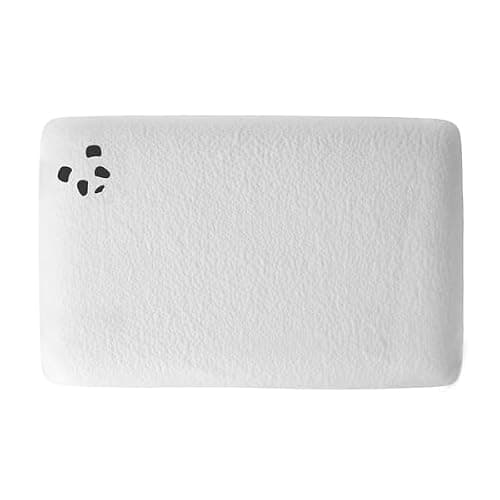 Panda® Toddler Memory Foam Bamboo Pillow with Bamboo Cover, Age 2-4 | Medium-Firm | Head, Spine & Neck Support | Contours To Your Little One's Sleeping Position | 53 x 38 x 6 cm — view 5