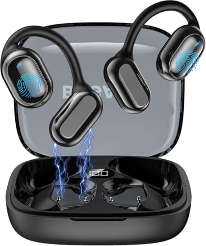 BUGANI Open Ear Headphones, Wireless Earbuds with Bluetooth 5.4