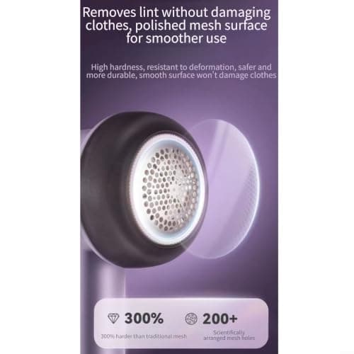 ZiStarlilife Fabric Shaver 3-Speed With 6-Blade System And Mesh Guard — view 4