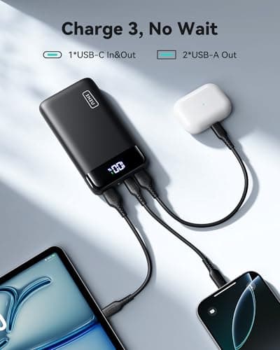 INIU Power Bank, 20000mAh 22.5W PD3.0 QC4.0 Fast Charging Portable Charger — view 4
