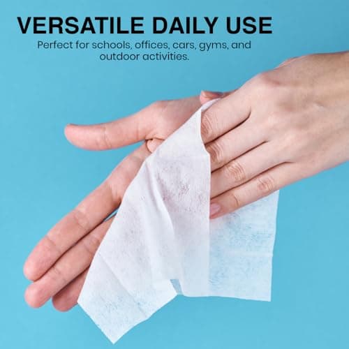 3 Pack Wet Ones Unscented Hand Wipes – 36 Wipes, Fragrance Free Biodegradable Wipes Gentle on Skin with Aloe, Plastic Free, Travel Size Hand Cleaning Wipes for Home, Office & Everyday Fresh Cleaning — view 5