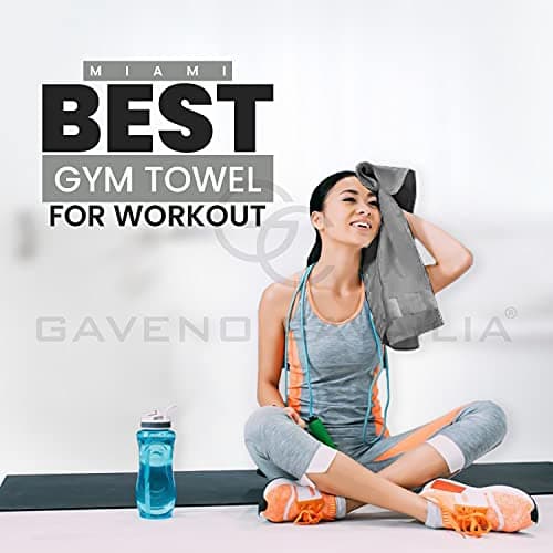 GC GAVENO CAVAILIA Extra Large Bath Sheet 2 Piece - 700 gsm Hotel Quality Egyptian Cotton Extra Large Towels 100X 180 Cm - Extra Soft Bathroom Towel - Charcoal — view 2