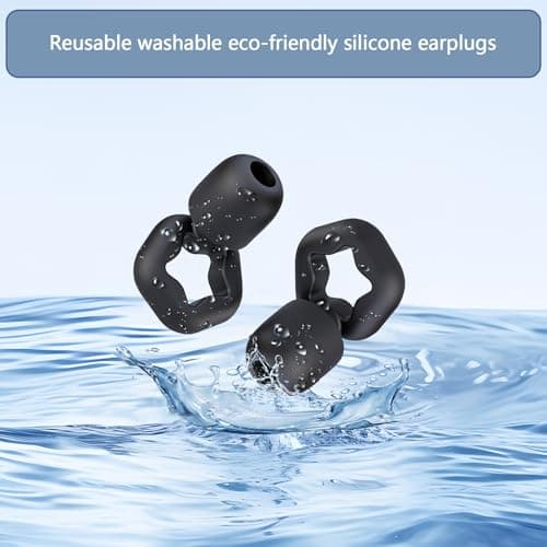 Ear Plugs for Sleep, 3 Pairs(S/M/L) Noise Cancelling Ear Plugs, Hearing Protection EarPlugs for Noise Reduction 35dB, Comfortable Silicone Earplugs for Sleep, Focus, Concerts, Study, Travel — view 5
