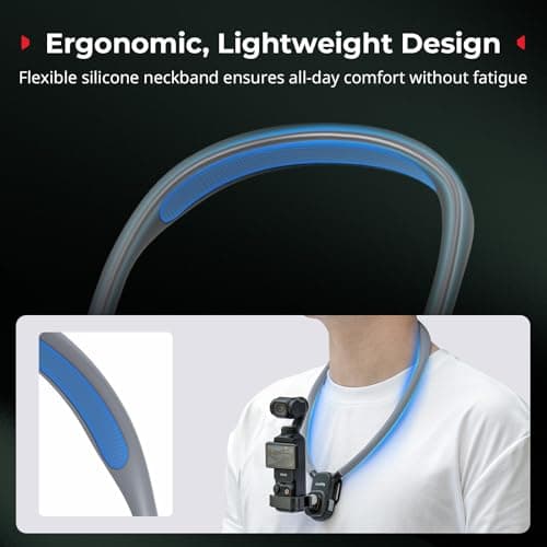 SMALLRIG Magnetic Neck Mount with Chest Strap for Action Camera-5567 — view 6