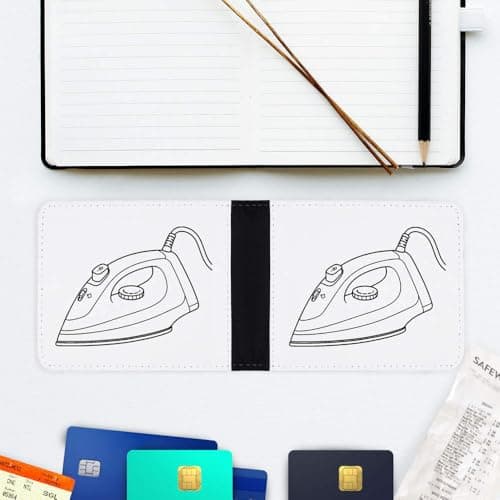 Azeeda 'Iron Outline' Slim Wallet/Cardholder (WL00039215) — view 5