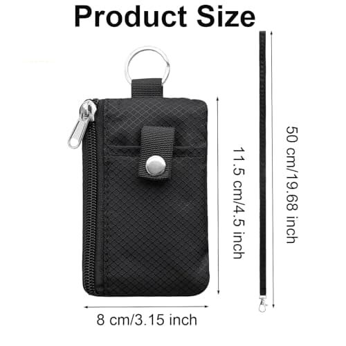 Neck Pouch with RFID Protection,Passport Holder Travel Wallet Lanyard Pouch — view 5