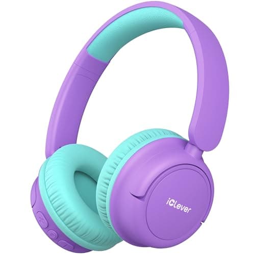iClever BTH22 Kids Headphones Wireless 60H Play Time for Toddler Travel