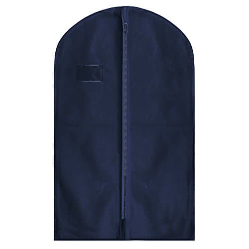 Simpson & Ruxton 40" Navy Men's Suit Waterproof Cover Bags